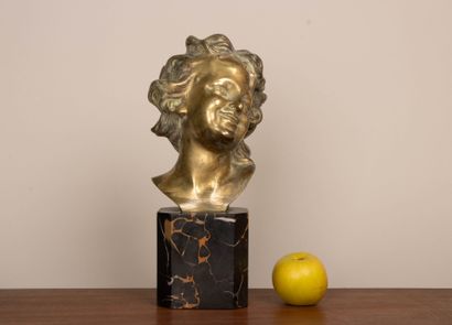 Jean-Baptiste CARPEAUX (1827-1875) d'après.
Buste...
