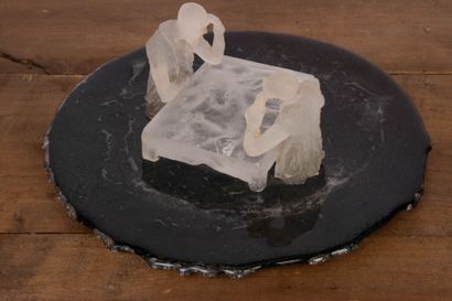 Muriel CHÉNÉ (XXI°)
Les Veilleurs
Sculpture...