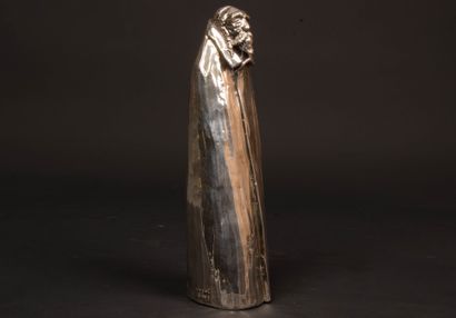 Sculpture de Rabbin
Statuette en argent fourré...