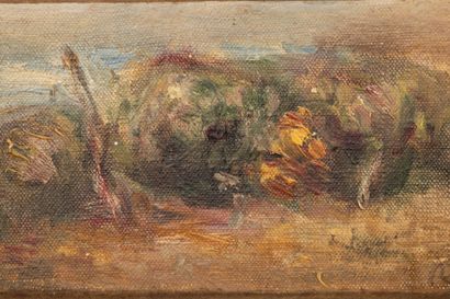 Pierre-Auguste RENOIR (1841-1919) 
Paysage...