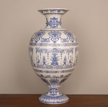 Manufacture de GIEN (1860-1871)
Grand vase...