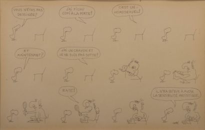 COPI ( 1939-1987)
Scenettes
Fine felt-tip...