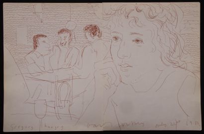 David HOCKNEY (born 1937),
Gregory Hungry,...