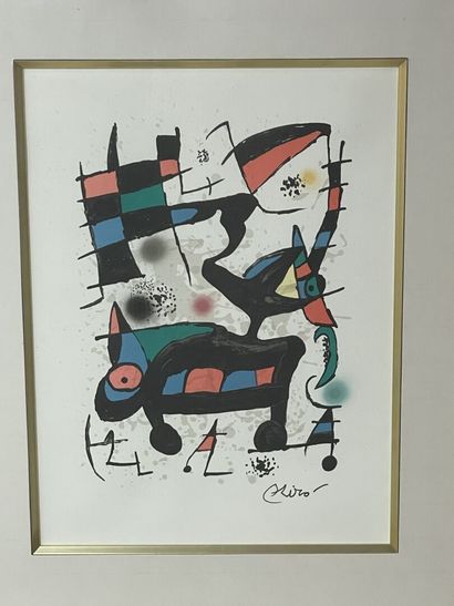 Joan MIRÒ (1893-1983) 
Oda to Joan Miró 
Unnumbered...