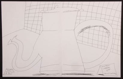 David HOCKNEY (born 1937),
An other Coffee...