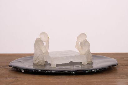 Muriel CHÉNÉ (XXI°)
Les Veilleurs
Sculpture...