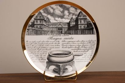 Piero FORNASETTI (1913-1988)
Specialita Torinesis,...