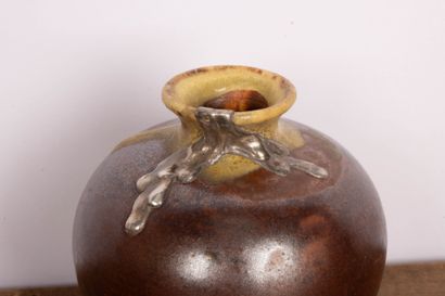 Alexandre BIGOT(1862-1927) 
Vase boule au...