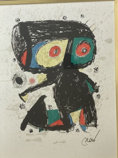 Joan MIRÒ (1893-1983) 
Polígrafa, XV años....