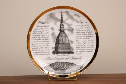 Piero FORNASETTI (1913-1988)
Specialita Torinesis,...