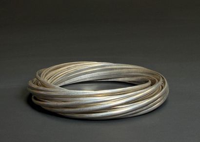 Silver multi-bracelet 
Silver 925°/00.
Inner...