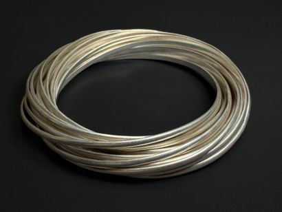 Silver multi-bracelet 
Silver 925°/00.
Inner...