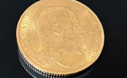 Sovereign gold coin Edouard VII 1903