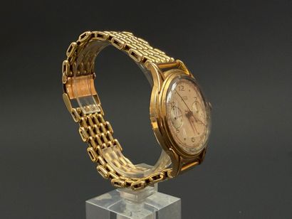 Men's wristwatch in SINEX gold.
Swiss hallmark...