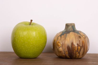 Gilbert METENIER (1876-1950) 
Rare vase courge...