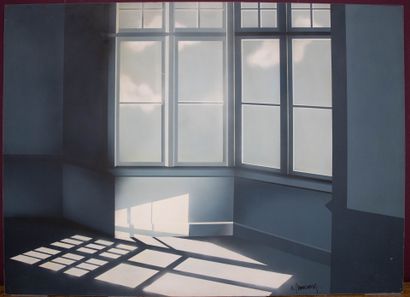 Artiste contemporain 
Le bow-window
Grande...
