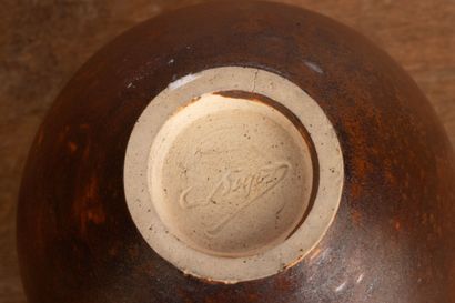Alexandre BIGOT(1862-1927) 
Vase boule au...