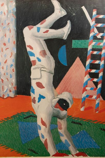 David HOCKNEY (1937) 
Parade
Original poster...