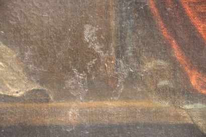 Ecole italienne XVIII°
L'annonciation.
huile...