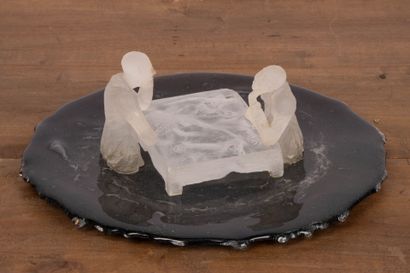 Muriel CHÉNÉ (XXI°)
Les Veilleurs
Sculpture...