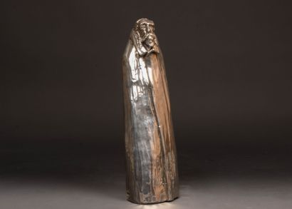 Sculpture de Rabbin
Statuette en argent fourré...
