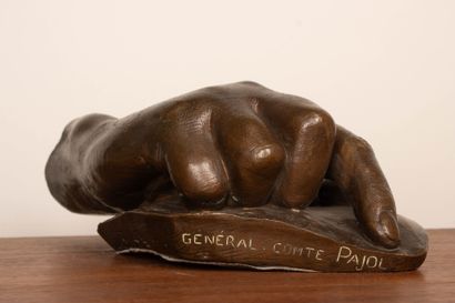 Moulage de la main de Charles Pierre Victor,...