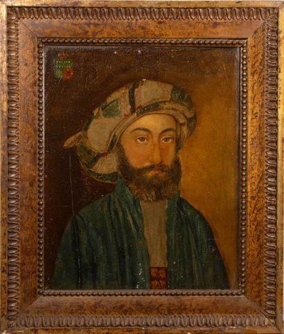 PERSE fin XVIII° début XIX°
Dignitaire ottoman.
huile...