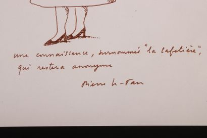 Pierre LE-TAN (1950-2019)
Woman coffee maker
