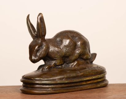 Antoine Louis BARYE (1795-1875) d'après
Lapin...