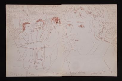 David HOCKNEY (born 1937),
Gregory Hungry,...