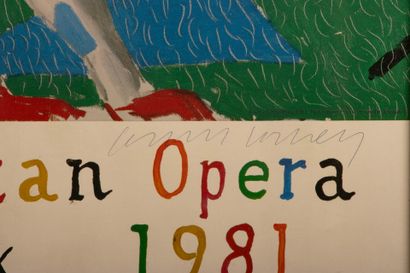 David HOCKNEY (1937) 
Parade
Original poster...