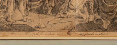 Ecole Française fin XVIII° d'après la gravure...