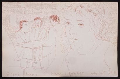 David HOCKNEY (born 1937),
Gregory Hungry,...