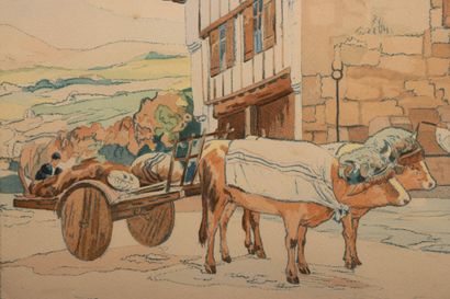 Louis FLOUTIER (1882-1936) after
The Basque...