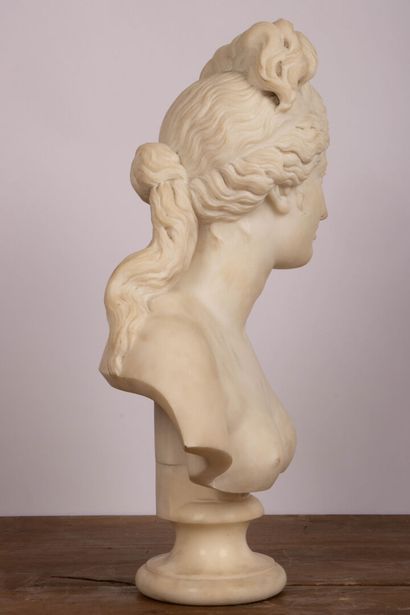 Holme CARDWELL (1813/15-c.1895) d'après 
Vénus
Buste...