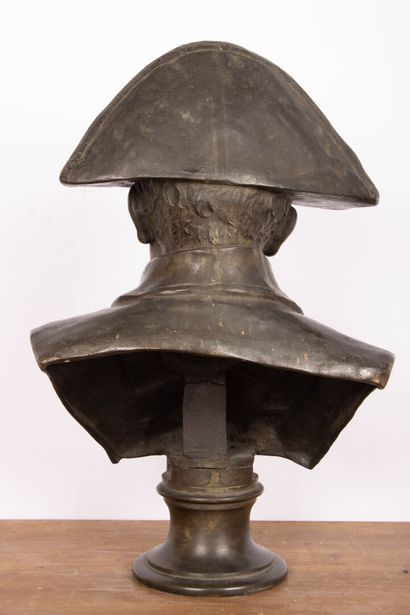 CAVIOLI (XIX-XX) 
Buste de Napoléon
Epreuve...