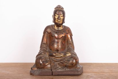 VIETNAM ou CHINE
Moine en prière
Statuette...