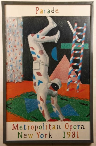 David HOCKNEY (1937) 
Parade
Original poster...