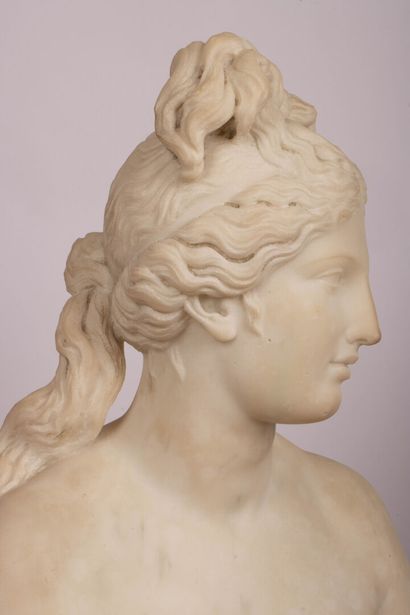 Holme CARDWELL (1813/15-c.1895) d'après 
Vénus
Buste...