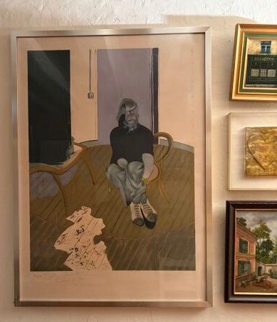 Francis BACON ( 1909-1992) 
Self-portrait
Lithograph...