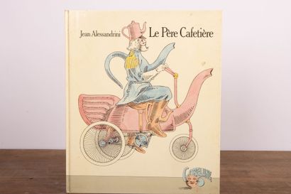 CAFETIERE: Collection of 4 books, painting...