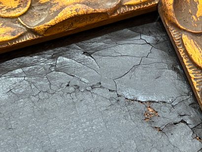 Ecole italienne XVIII°
L'annonciation.
huile...