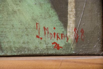 Jean MOIRAS ( 1945)
Le Cloitre
Huile sur...
