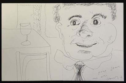 David HOCKNEY (born 1937),
Portrait of a...