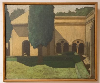 Jean MOIRAS ( 1945)
Le Cloitre
Huile sur...