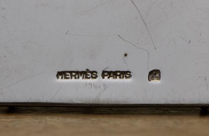 HERMES -Paris
Mail clip in silver-plated...