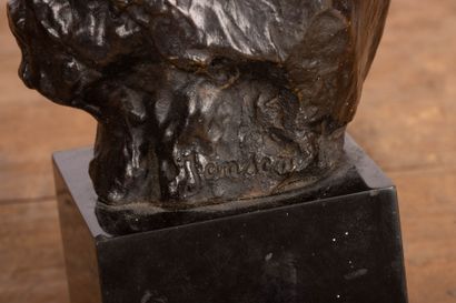 Jean JANSEM (1920-2013)
Tête d'homme capuchée
Epreuve...