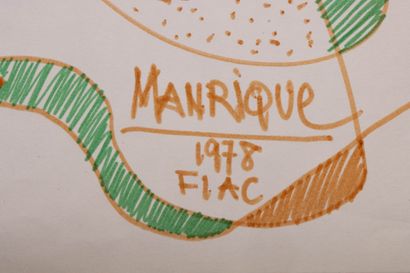 César MANRIQUE (1919-1992) 
Composition in...