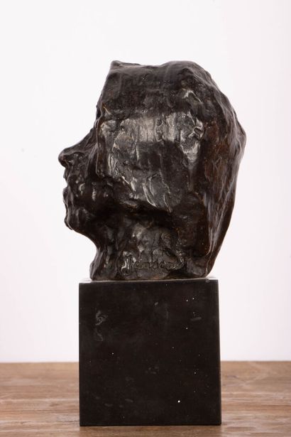 Jean JANSEM (1920-2013)
Tête d'homme capuchée
Epreuve...