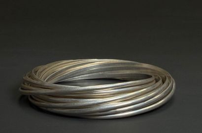 Silver multi-bracelet 
Silver 925°/00.
Inner...